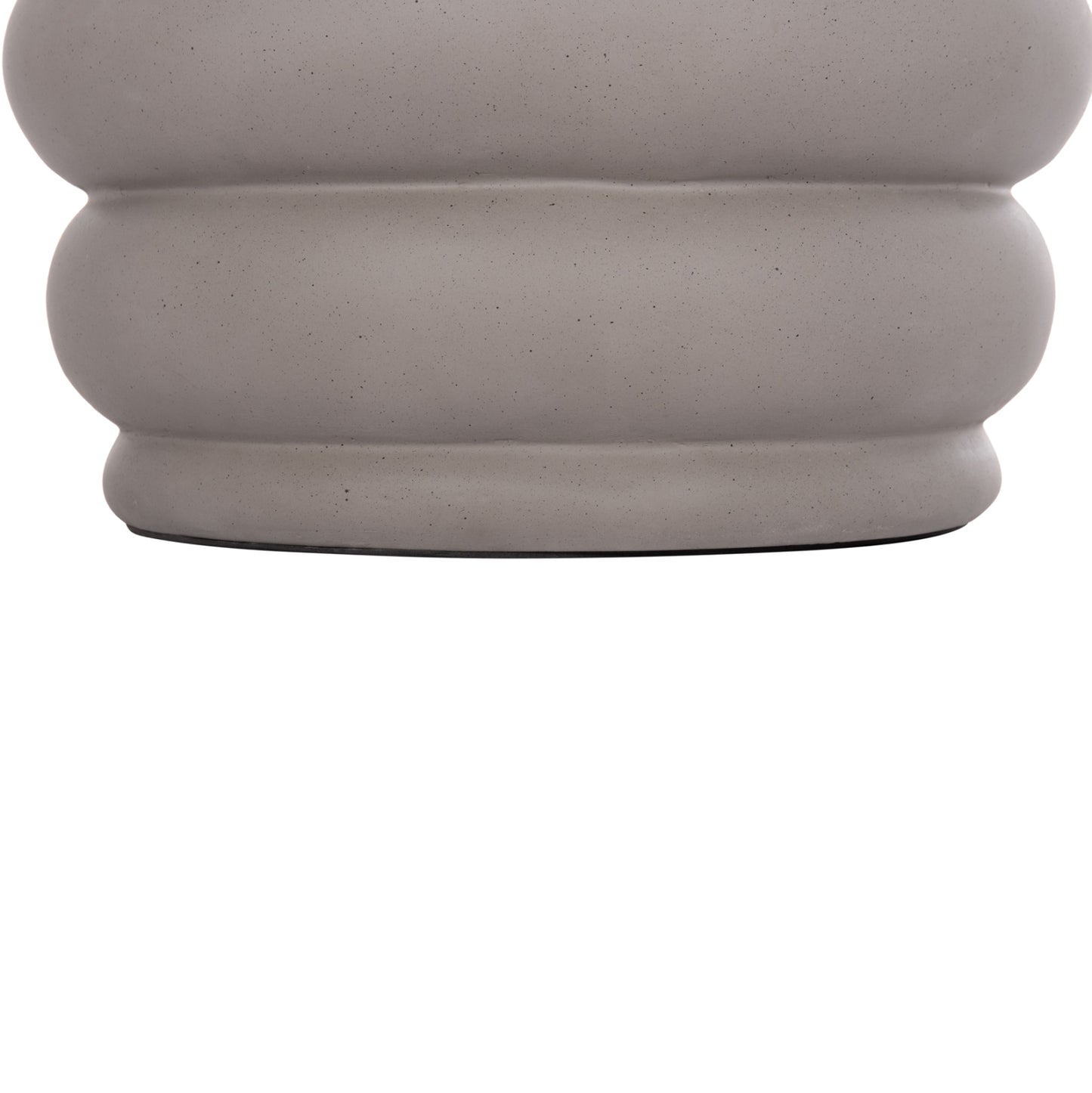 ΣΚΑΜΠΟ PUFFAT HM18172.03 FIBER CEMENT ΓΚΡΙ- ΞΥΛΟ TEAK TOP Φ45x46Υεκ.