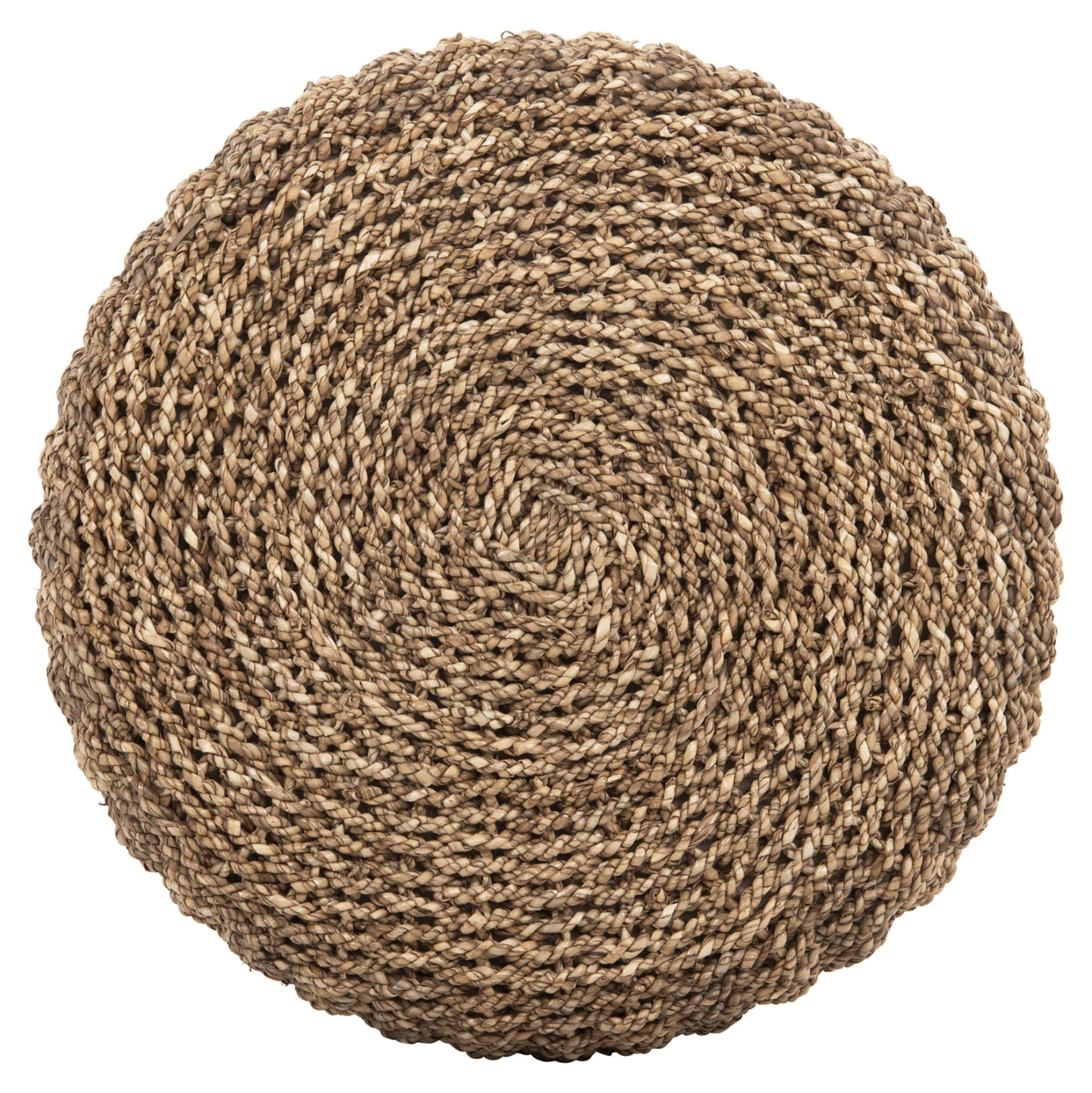 ΣΚΑΜΠΟ BEAM HM7827 ΞΥΛΟ ΤΕΑΚ ΚΑΙ SEAGRASS ΣΕ ΦΥΣΙΚΟ & ΜΑΥΡΟ Φ43x45Yεκ.