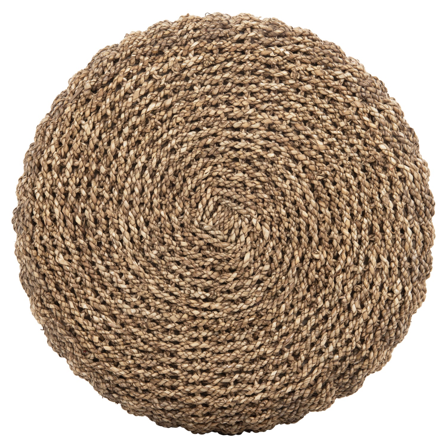 ΣΚΑΜΠΟ BEAM HM7827 ΞΥΛΟ ΤΕΑΚ ΚΑΙ SEAGRASS ΣΕ ΦΥΣΙΚΟ & ΜΑΥΡΟ Φ43x45Yεκ.