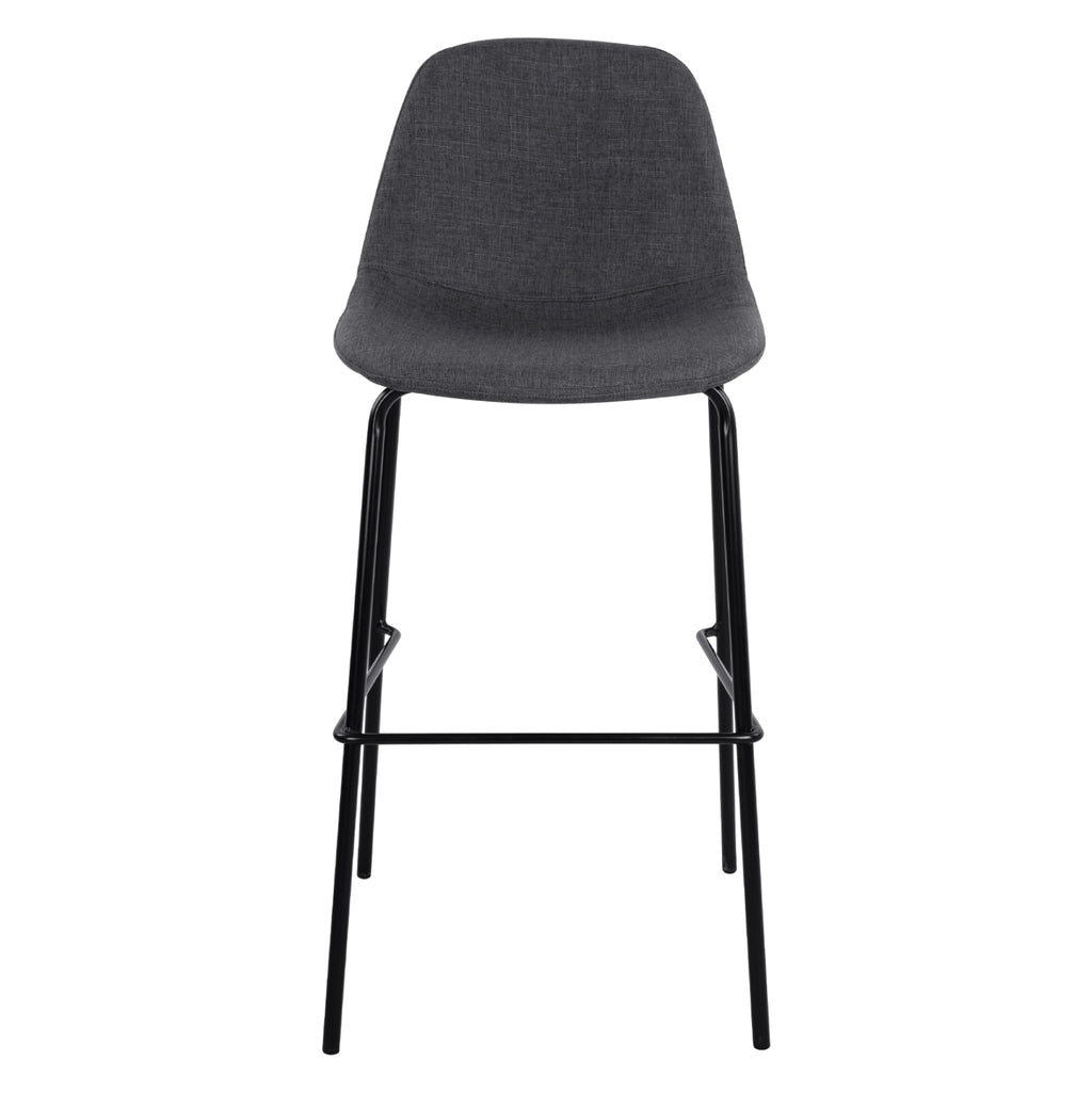 ΣΚΑΜΠΟ VINCENT HM9298.10 ΜΕΣΑΙΟΥ ΥΨΟΥΣ ΓΚΡΙ  ΜΕ ΜΕΤΑΛΛΙΚΑ ΠΟΔΙΑ 47x51x96 εκ.