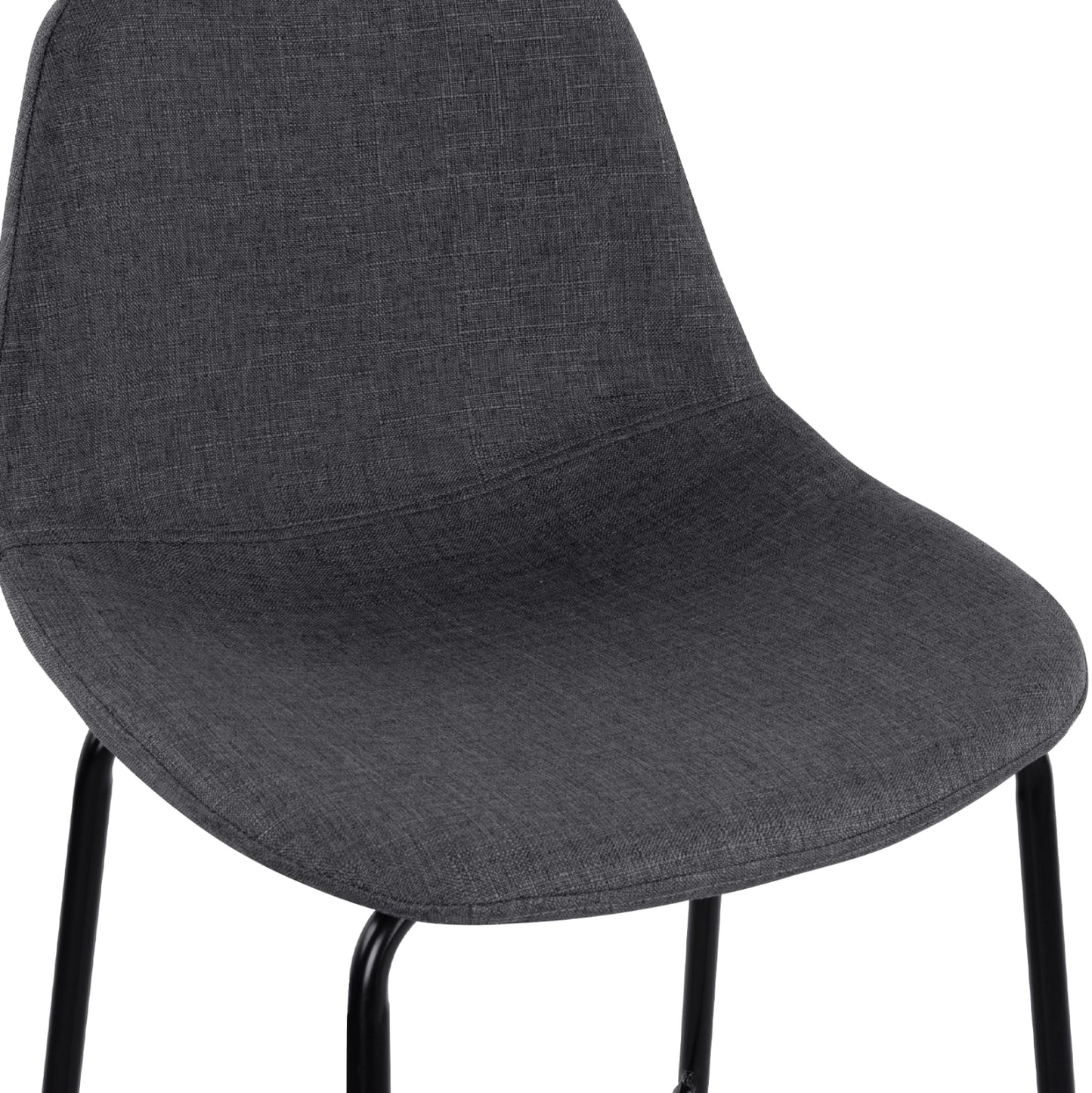 ΣΚΑΜΠΟ VINCENT HM9298.10 ΜΕΣΑΙΟΥ ΥΨΟΥΣ ΓΚΡΙ  ΜΕ ΜΕΤΑΛΛΙΚΑ ΠΟΔΙΑ 47x51x96 εκ.