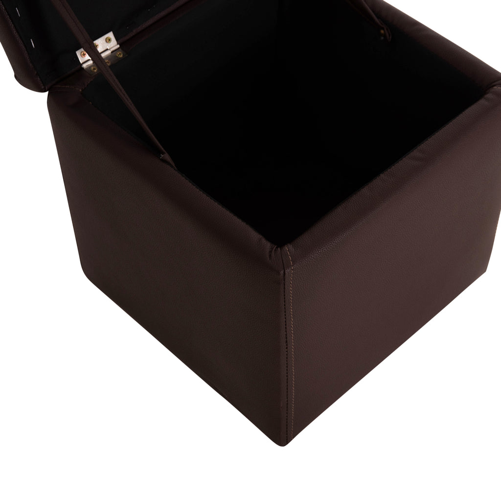 ΣΚΑΜΠΩ ΜΕ ΑΠΟΘΗΚΕΥΤΙΚΟ ΧΩΡΟ PU ΚΑΦΕ CUBE HM224.03--38x38x36.5Υεκ.