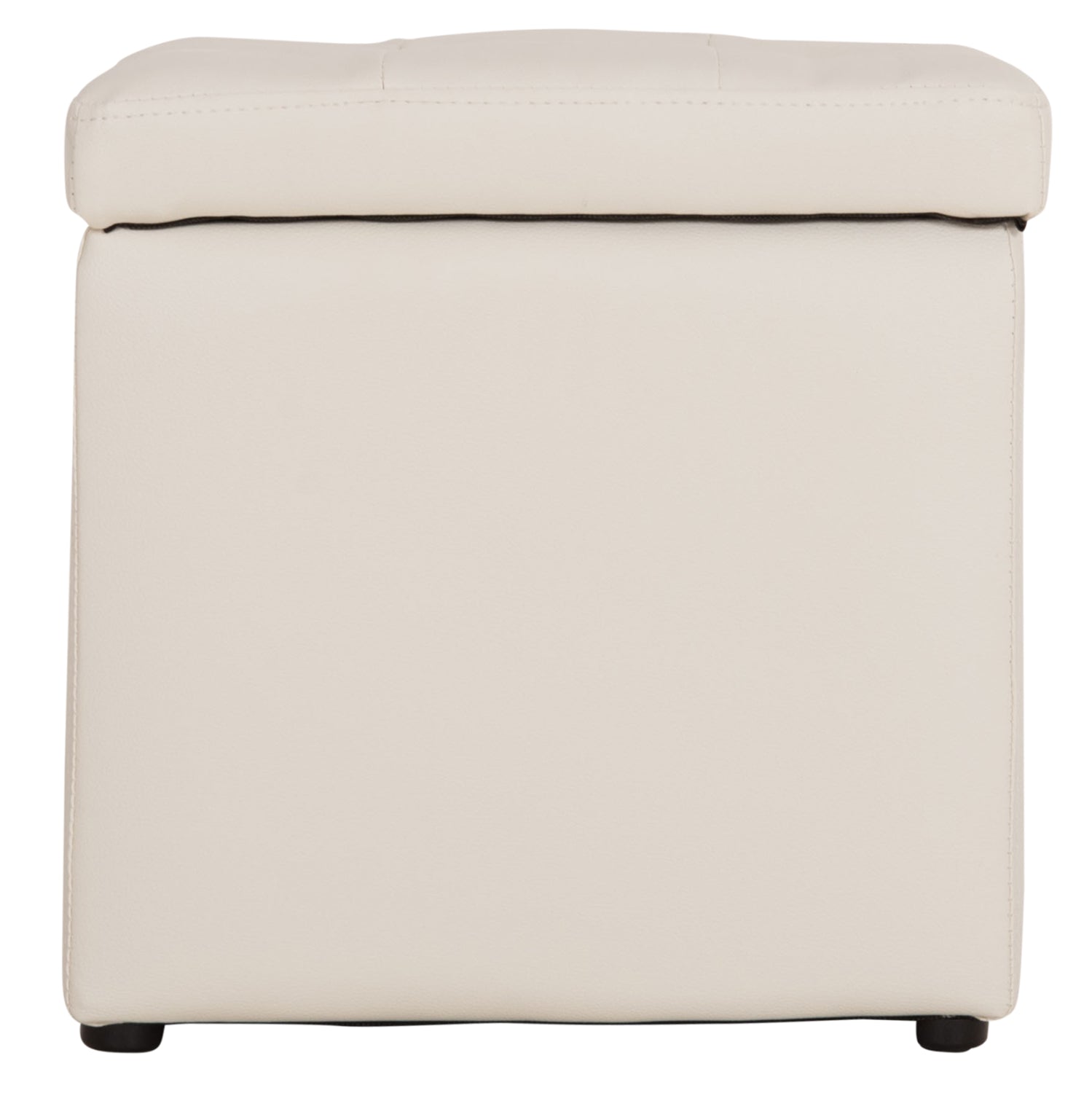 ΣΚΑΜΠΟ PRO CUBE HM224.02 PU ΜΕ ΑΠΟΘΗΚΕΥΤΙΚΟ ΧΩΡΟ- ΛΕΥΚΟ 38x38x36,5Υεκ.