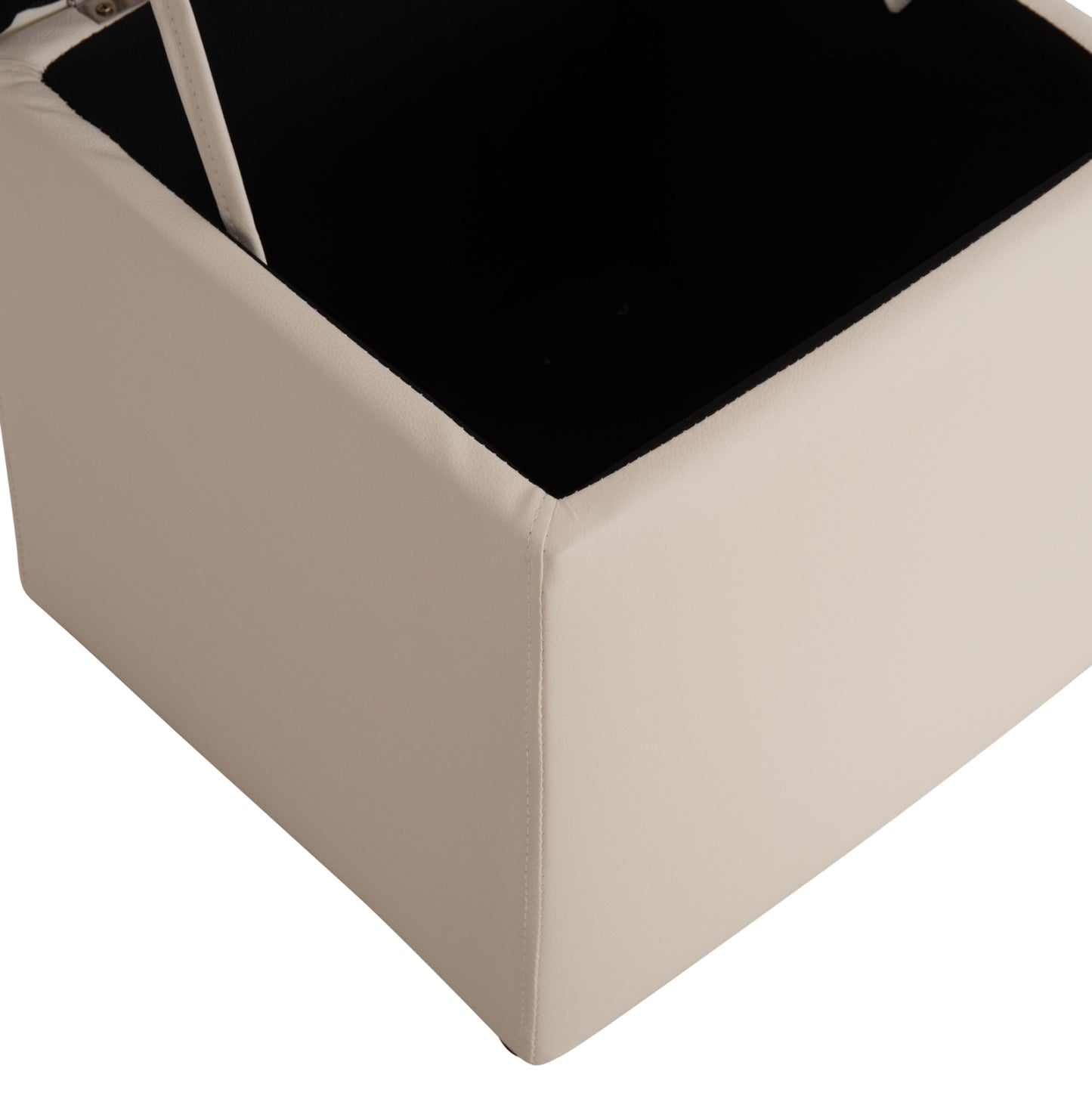 ΣΚΑΜΠΟ PRO CUBE HM224.02 PU ΜΕ ΑΠΟΘΗΚΕΥΤΙΚΟ ΧΩΡΟ- ΛΕΥΚΟ 38x38x36,5Υεκ.