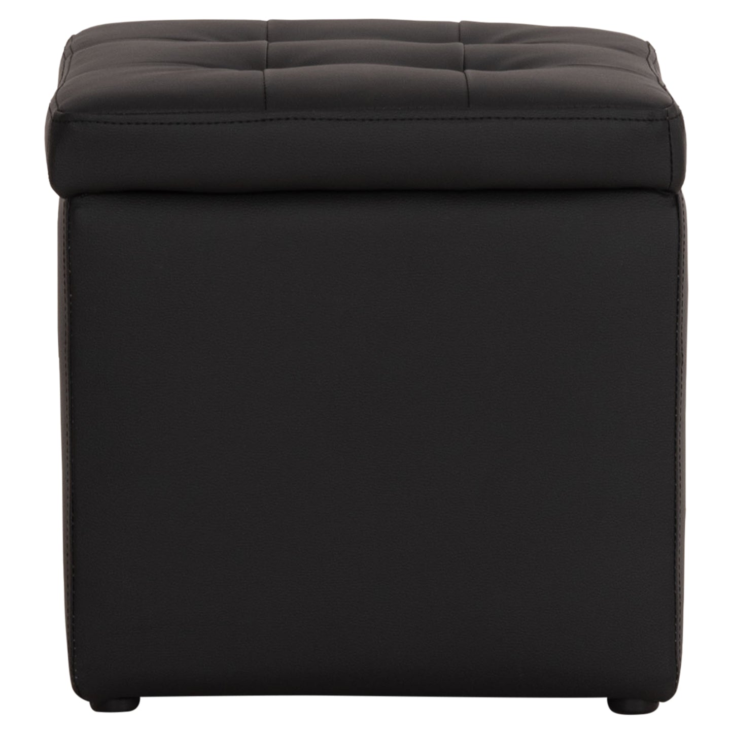 ΣΚΑΜΠΩ ΜΕ ΑΠΟΘΗΚΕΥΤΙΚΟ ΧΩΡΟ PU ΜΑΥΡΟ CUBE HM224.01 38x38x36.5Υεκ.