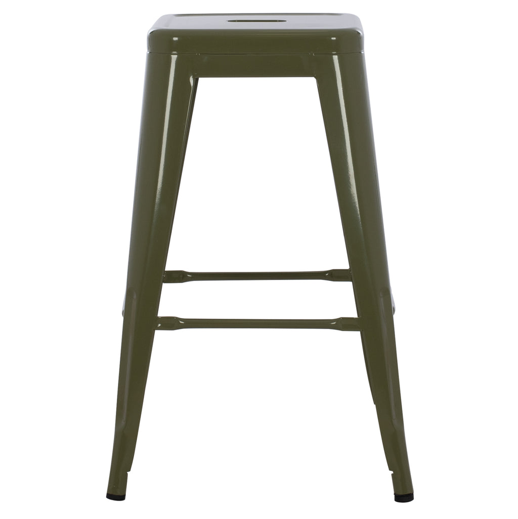 ΣΚΑΜΠΟ ΜΕΣΑΙΟΥ ΥΨΟΥΣ ΜΕΤΑΛΛΙΚΟ MELITA-PRO HM8573.43 DARK OLIVE GREEN 43x43x67Υεκ.