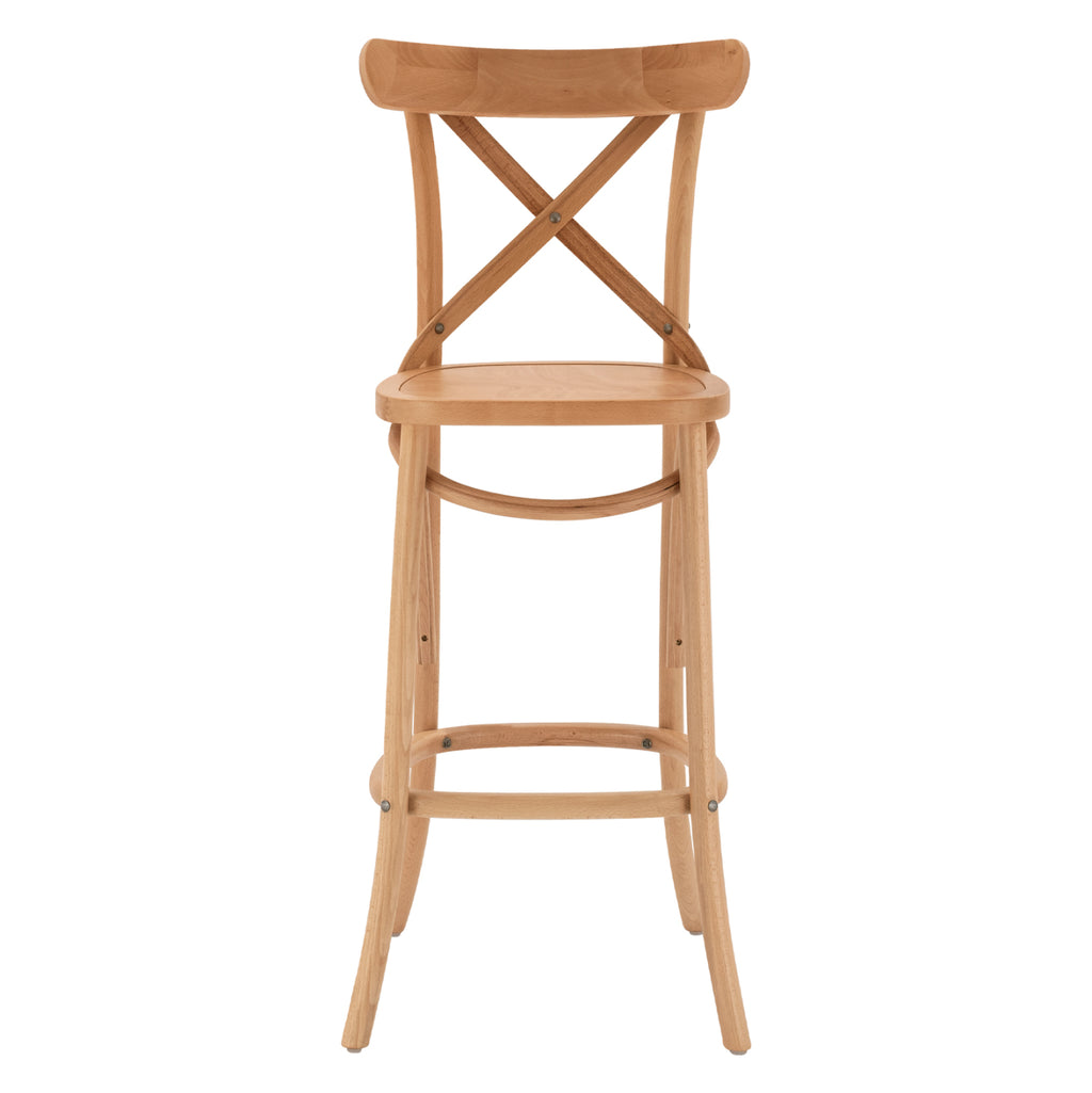 ΣΚΑΜΠΟ ΜΕΣ.ΥΨΟΥΣ GIOLIANA HM8750.01 ΑΠΟ ΟΞΙΑ ΦΥΣΙΚΟ ΜΕ PLYWOOD ΚΑΘΙΣΜΑ 46x46x101Υ εκ.