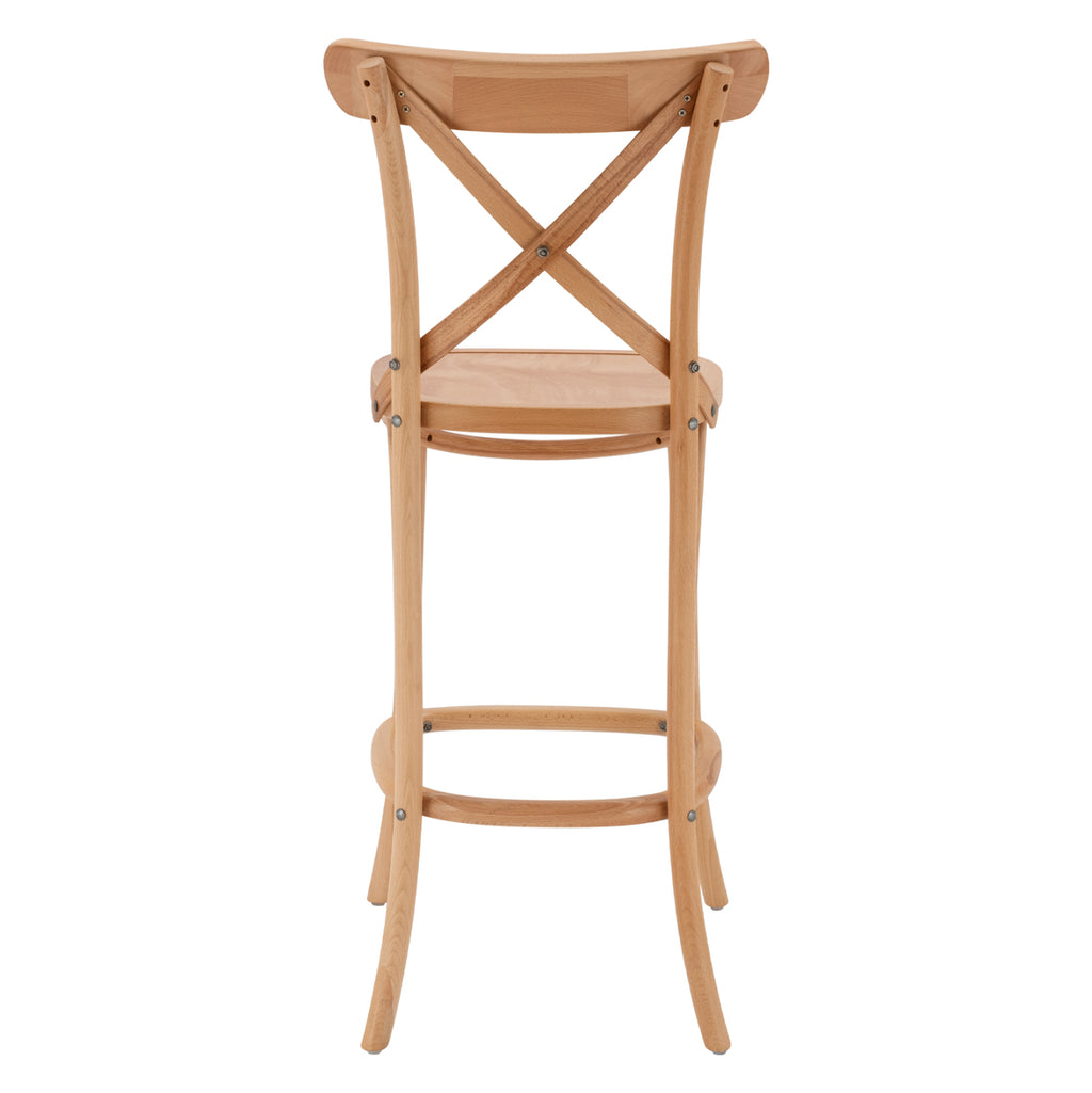 ΣΚΑΜΠΟ ΜΕΣ.ΥΨΟΥΣ GIOLIANA HM8750.01 ΑΠΟ ΟΞΙΑ ΦΥΣΙΚΟ ΜΕ PLYWOOD ΚΑΘΙΣΜΑ 46x46x101Υ εκ.