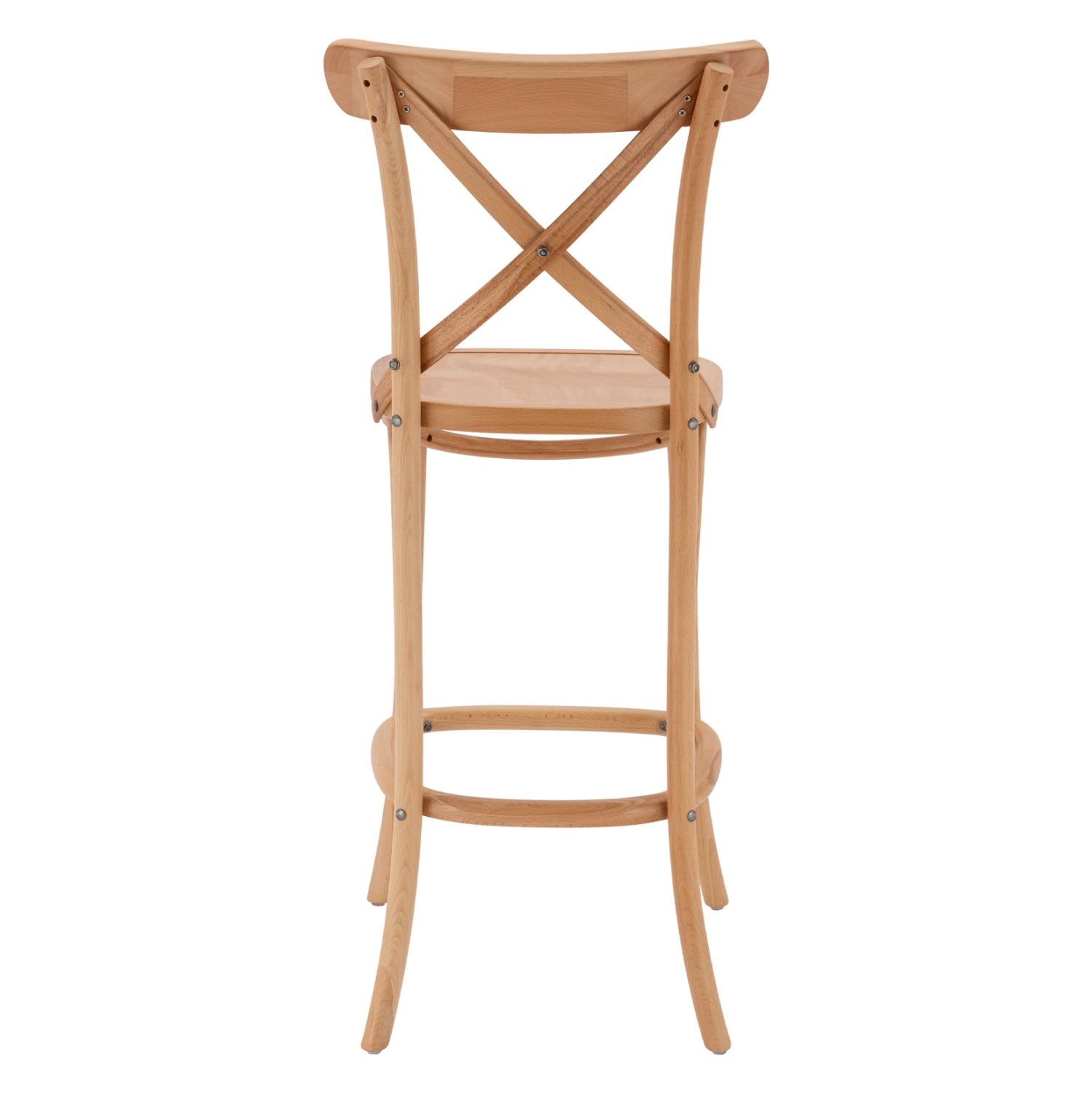 ΣΚΑΜΠΟ ΜΕΣ.ΥΨΟΥΣ GIOLIANA HM8750.01 ΑΠΟ ΟΞΙΑ ΦΥΣΙΚΟ ΜΕ PLYWOOD ΚΑΘΙΣΜΑ 46x46x101Υ εκ.