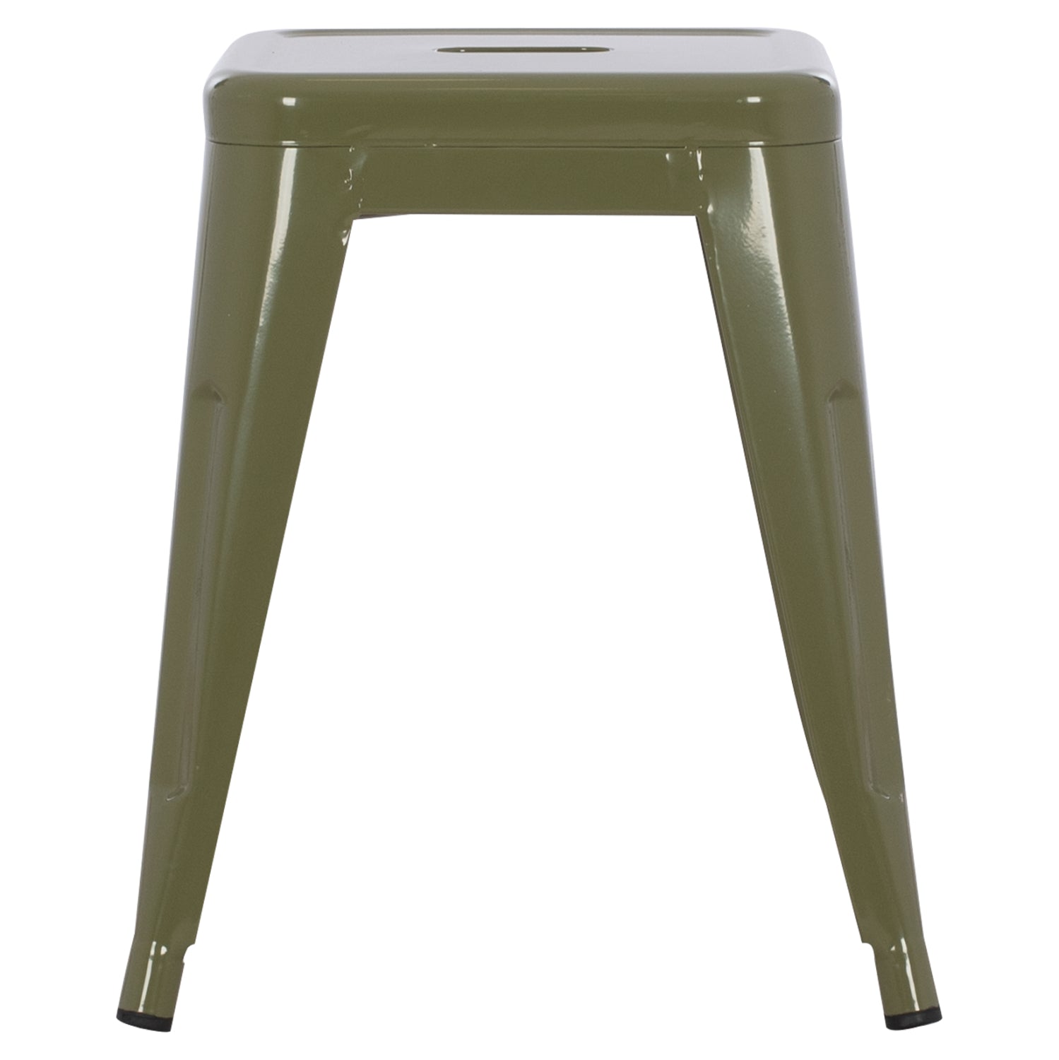 ΣΚΑΜΠΟ ΜΕΤΑΛΛΙΚΟ MELITA HM0096.43 ΣΕ DARK OLIVE ΧΡΩΜΑ 37x37x45Υεκ.