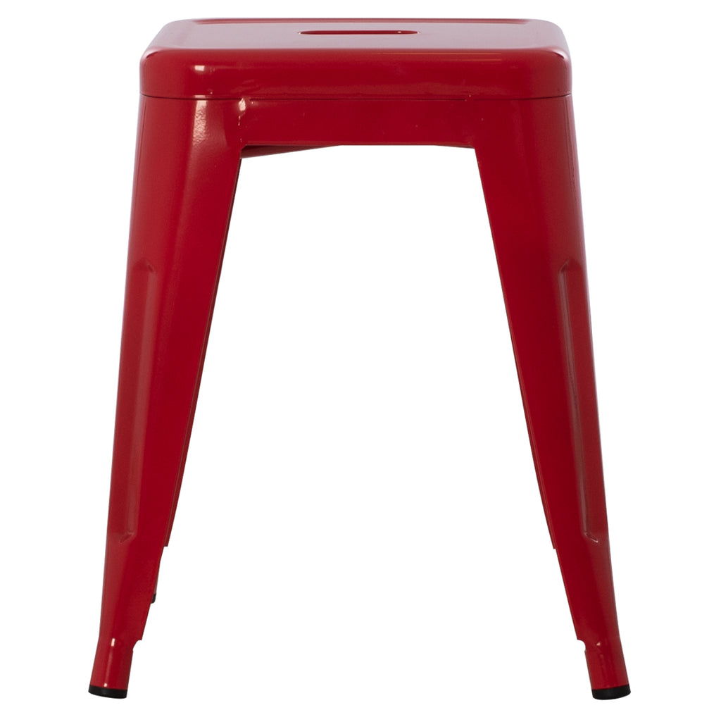 ΣΚΑΜΠΟ ΜΕΤΑΛΛΙΚΟ MELITA HM0096.44 ΣΕ ΚΟΚΚΙΝΟ ΧΡΩΜΑ 37x37x45Υεκ.