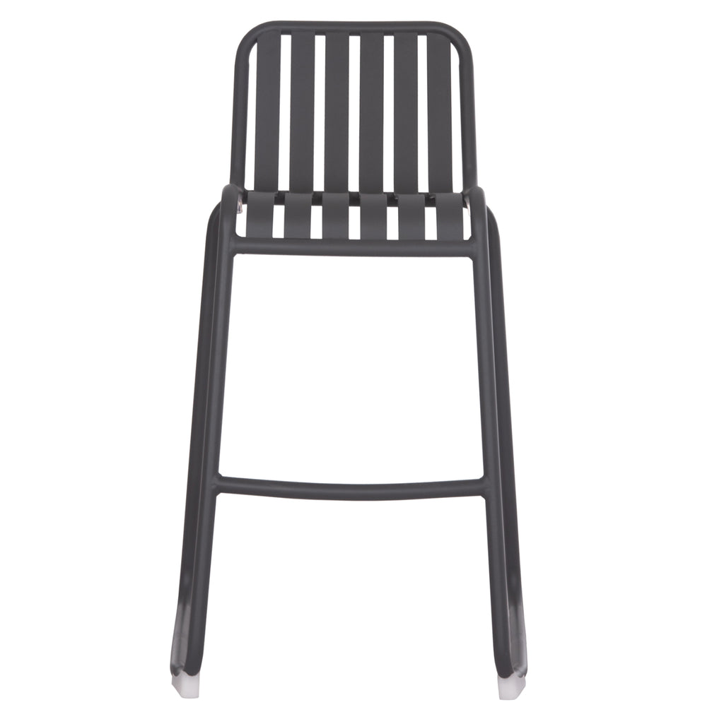 ΣΚΑΜΠΟ ΜΠΑΡ ΑΛΟΥΜΙΝΙΟΥ RACHEL HM6341.01 ΓΚΡΙ 47x56,5x98,5Υεκ.