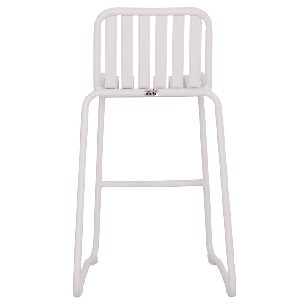 ΣΚΑΜΠΟ ΜΠΑΡ ΑΛΟΥΜΙΝΙΟΥ RACHEL HM6341.02 ΛΕΥΚΟ 47x56,5x98,5Υεκ.