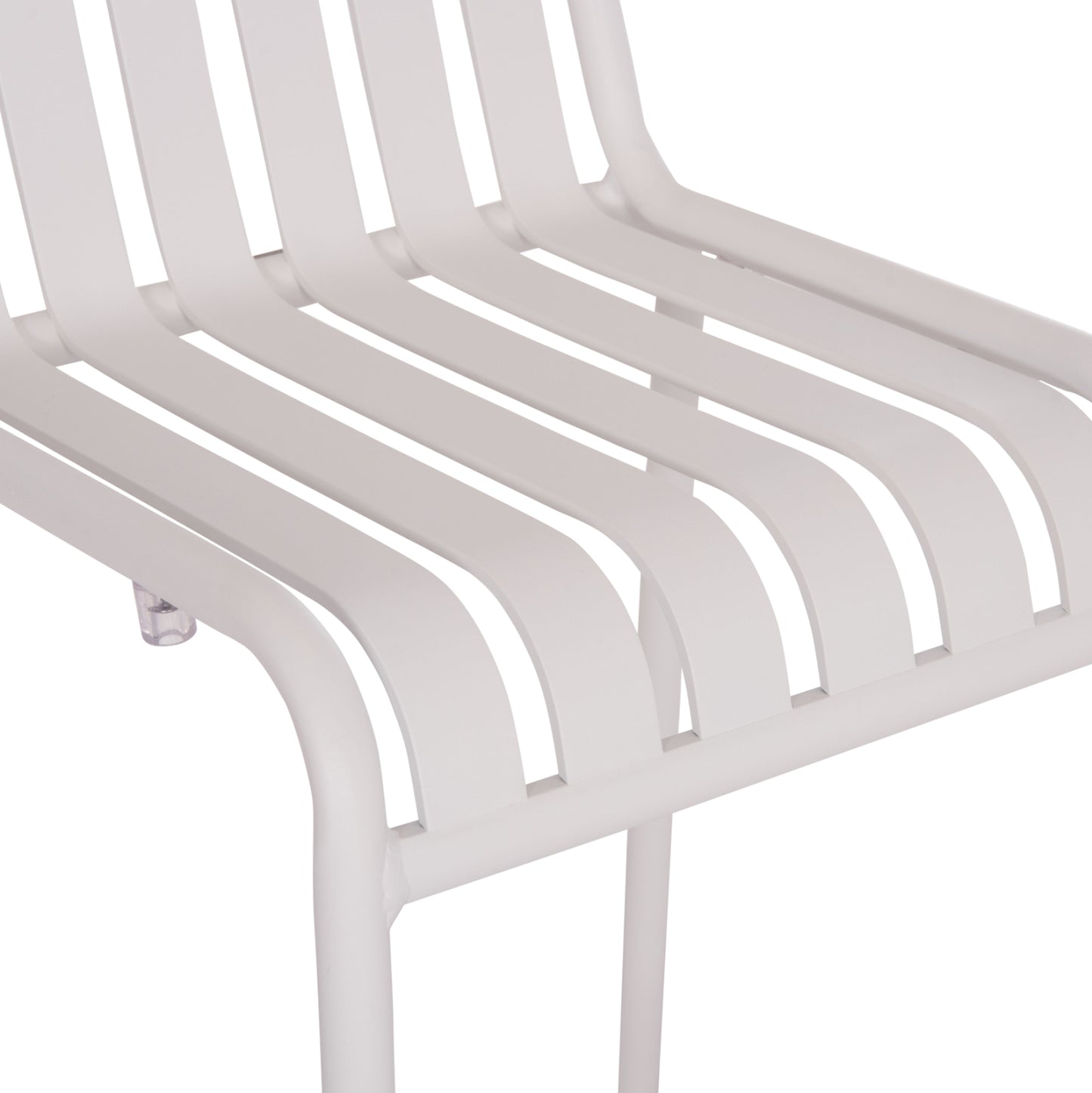 ΣΚΑΜΠΟ ΜΠΑΡ ΑΛΟΥΜΙΝΙΟΥ RACHEL HM6341.02 ΛΕΥΚΟ 47x56,5x98,5Υεκ.