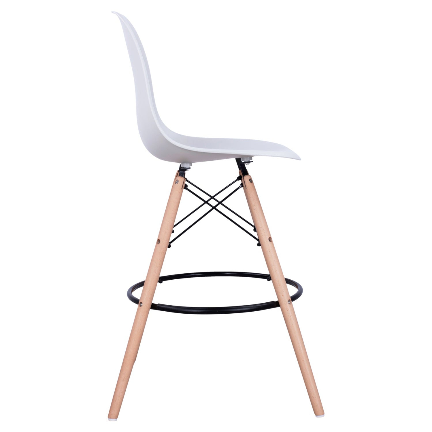 ΣΚΑΜΠΟ ΜΠΑΡ RENATA HM0173.01 ΛΕΥΚΟ 58x56x107Υ εκ.