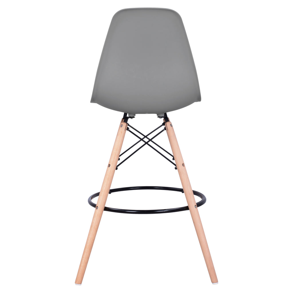 ΣΚΑΜΠΟ ΜΠΑΡ RENATA HM0173.10 ΓΚΡΙ 58x56x107Υ εκ.