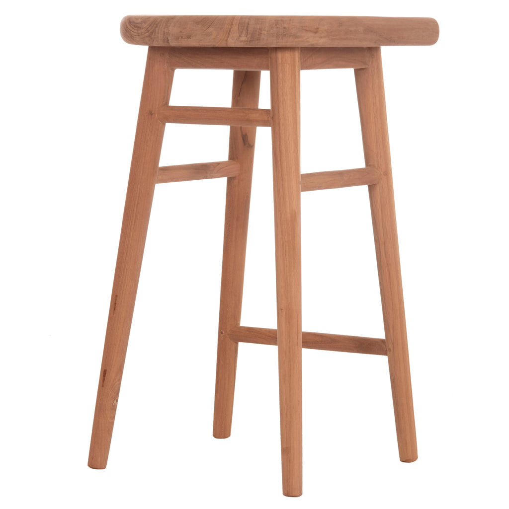 ΣΚΑΜΠΟ ΜΠΑΡ BOLMAR HM18108 ΞΥΛΟ ΤΕΑΚ ΣΕ ΦΥΣΙΚΟ 40.5x44x74Υεκ.