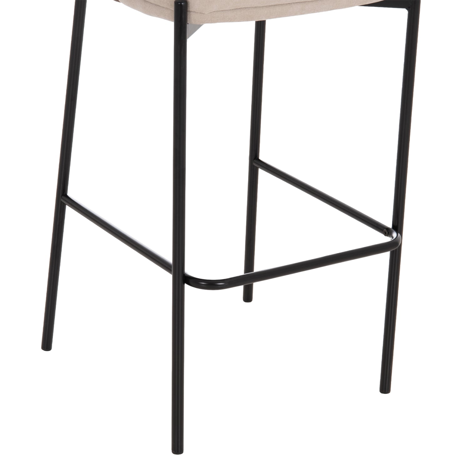 ΣΚΑΜΠΟ ΜΠΑΡ DETTON HM18430.02 ΜΠΕΖ/ΚΑΦΕ ΥΦΑΣΜΑ-ΜΕΤΑΛ.ΜΑΥΡΟΣ ΣΚΕΛΕΤΟΣ 55x50x97Υεκ