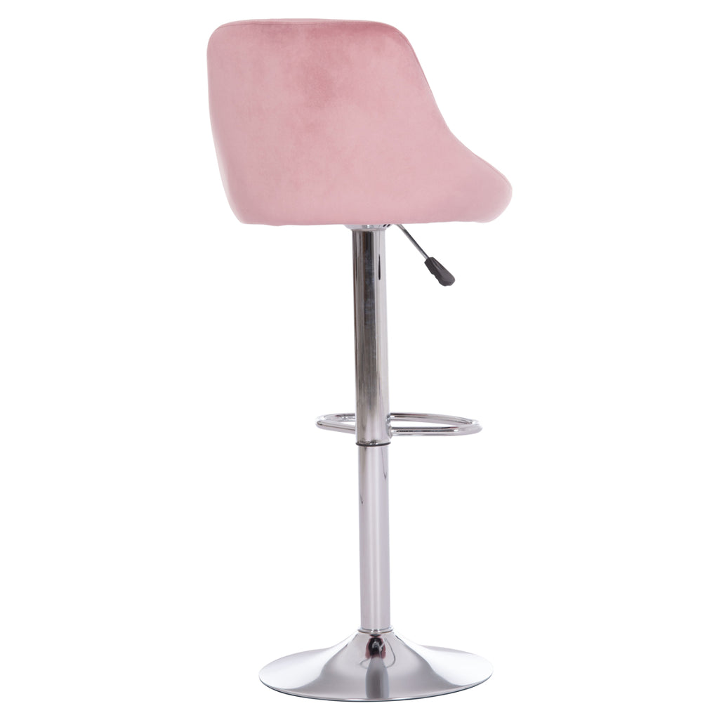 ΣΚΑΜΠΟ ΜΠΑΡ ROSE HM204.42 ΜΕ ΑΜΟΡΤΙΣΕΡ ΧΡΩΜΙΟΥ & ΣΑΠΙΟ ΜΗΛΟ ΒΕΛΟΥΔΟ 48x45x105Υεκ.