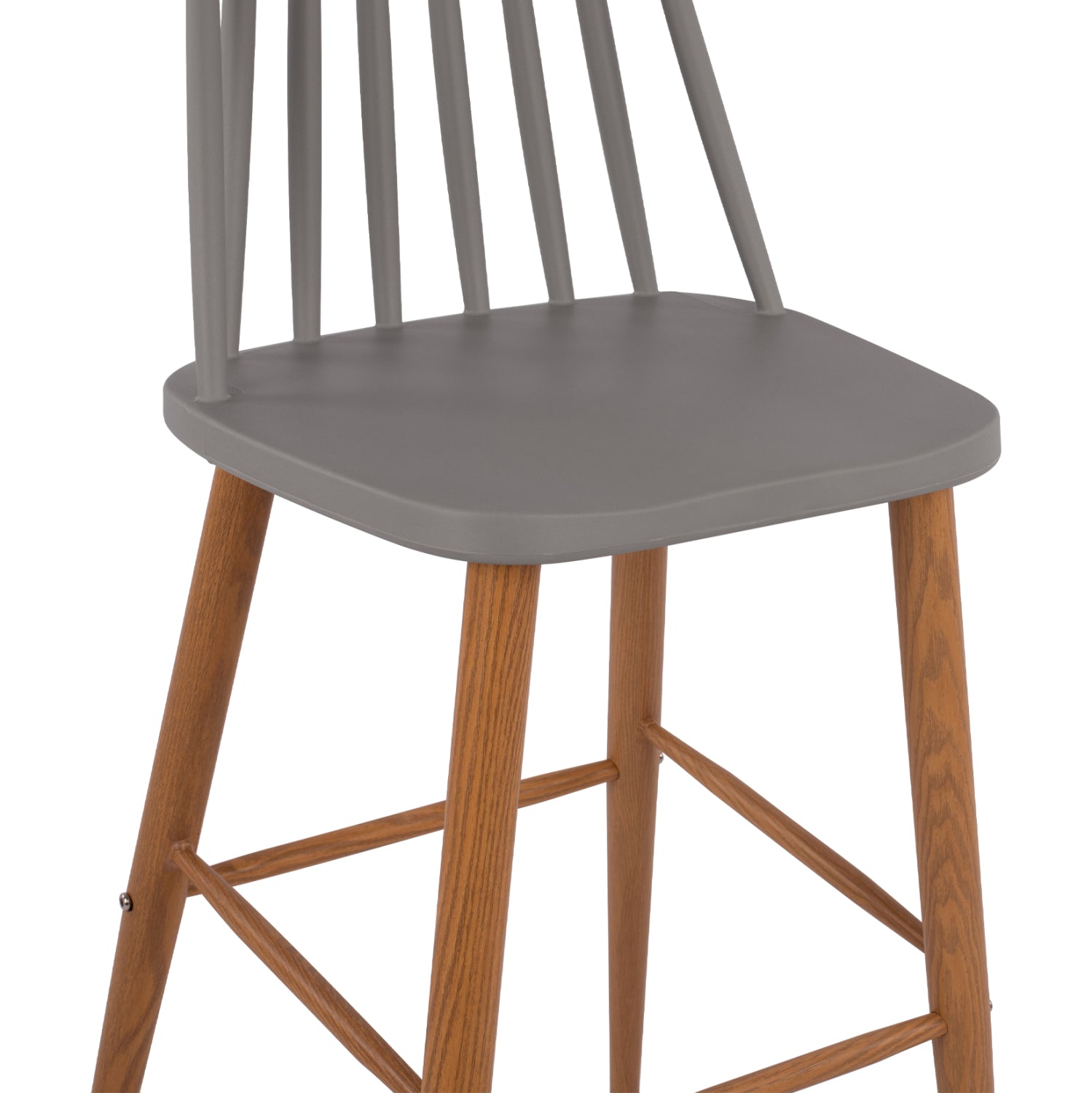 ΣΚΑΜΠΟ ΜΠΑΡ HM8459.10 VANESSA ΣΕ ΓΚΡΙ ΧΡΩΜΑ 43x49x107 εκ.