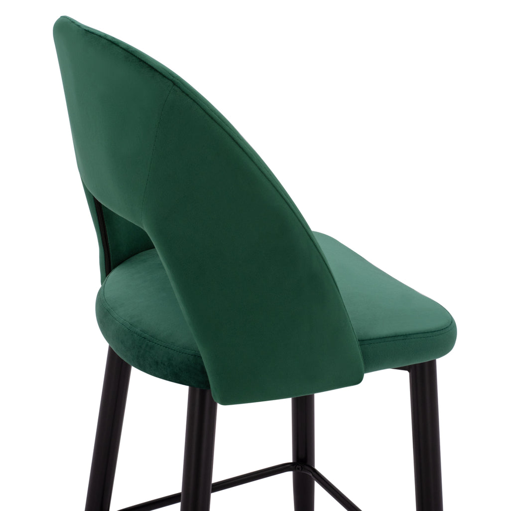 ΣΚΑΜΠΟ ΜΠΑΡ HARPER HM8526.03 ΒΕΛΟΥΔΟ ΚΥΠΑΡΙΣΣΙ ΜΕ ΜΕΤΑΛΛΙΚΟ ΣΚΕΛΕΤΟ 50x51x111Y εκ.
