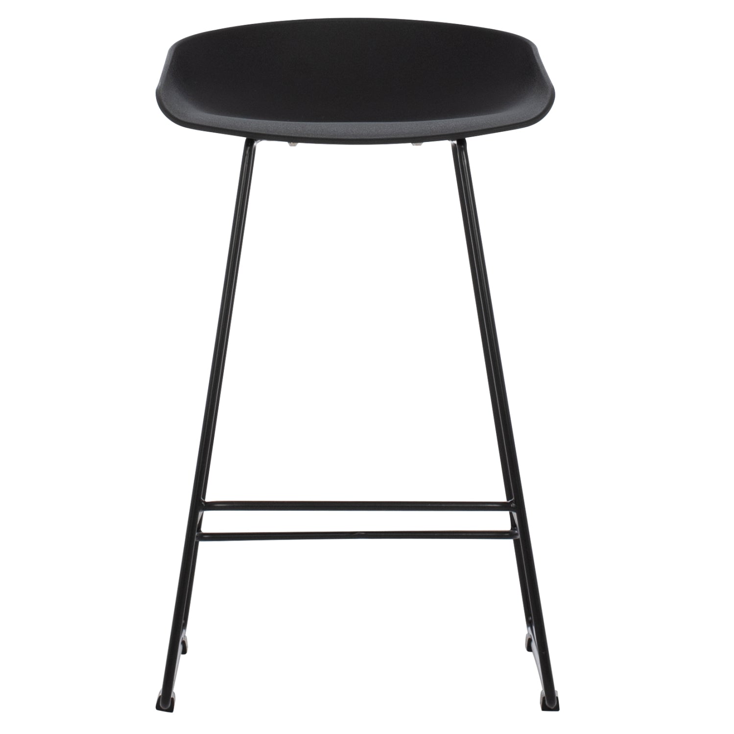 ΣΚΑΜΠΟ ΜΠΑΡ NAILA HM9299.02 ΜΑΥΡΟ ΜΕΣΑΙΟΥ ΥΨΟΥΣ 44x44x74Yεκ.