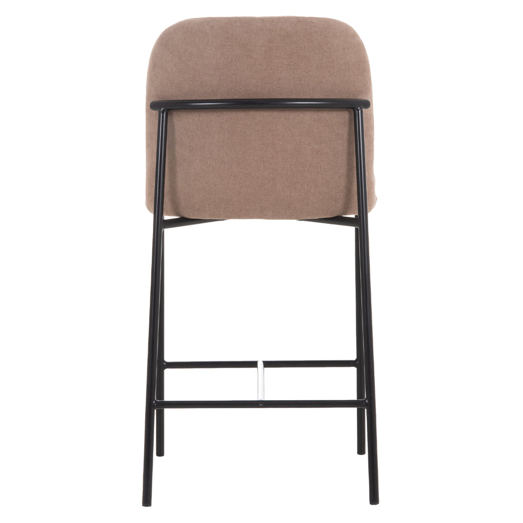 ΣΚΑΜΠΟ ΜΠΑΡ ΜΕΣ.ΥΨΟΥΣ MANIDO HM18427.02 TAUPE ΥΦΑΣΜΑ-ΜΕΤΑΛ.ΜΑΥΡΟΣ ΣΚΕΛΕΤΟΣ 45x55x92Υεκ