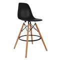 ΣΚΑΜΠΟ ΜΠΑΡ RENATA HM0173.02 ΜΑΥΡΟ 47x50x108Υ εκ.