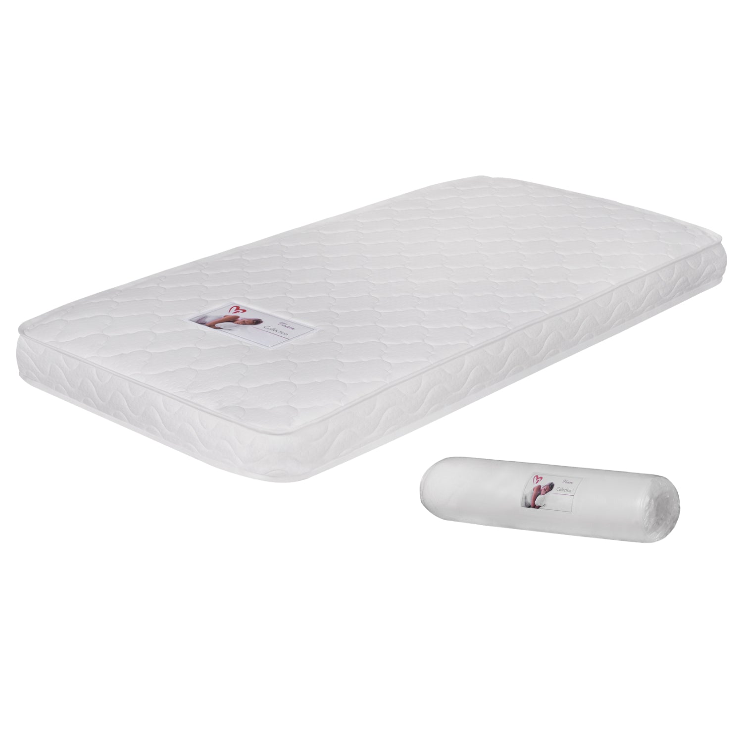 ΣΤΡΩΜΑ ΑΦΡΟΥ ΧΩΡΙΣ ΕΛΑΤΗΡΙΑ JORDY 90X190x15Y-- HM374.01  (ROLL PACKING) ΛΕΥΚΟ
