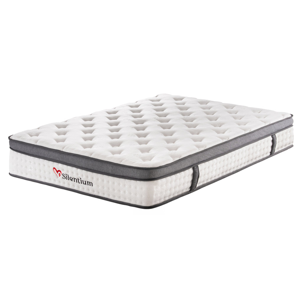 ΣΤΡΩΜΑ ΔΙΠΛΟ SILENTIUM HM749.04 POCKET SPRINGS--ΛΕΥΚΟ 140x200x30Υεκ.