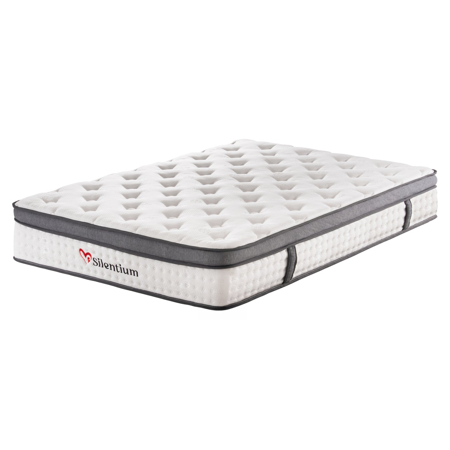 ΣΤΡΩΜΑ ΔΙΠΛΟ SILENTIUM HM749.04 POCKET SPRINGS--ΛΕΥΚΟ 140x200x30Υεκ.