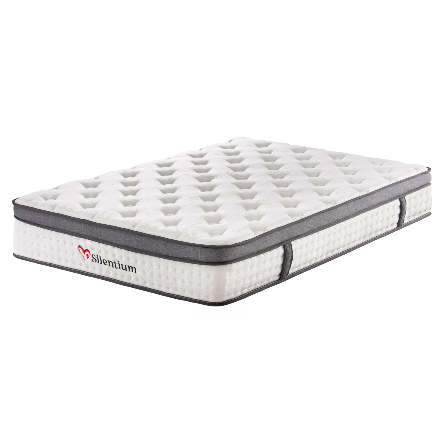 ΣΤΡΩΜΑ ΔΙΠΛΟ SILENTIUM HM749.04 POCKET SPRINGS--ΛΕΥΚΟ 140x200x30Υεκ.