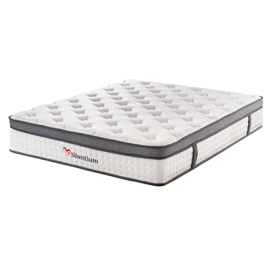 ΣΤΡΩΜΑ ΔΙΠΛΟ SILENTIUM HM749.05 POCKET SPRINGS--ΛΕΥΚΟ 150x200x30Υεκ.