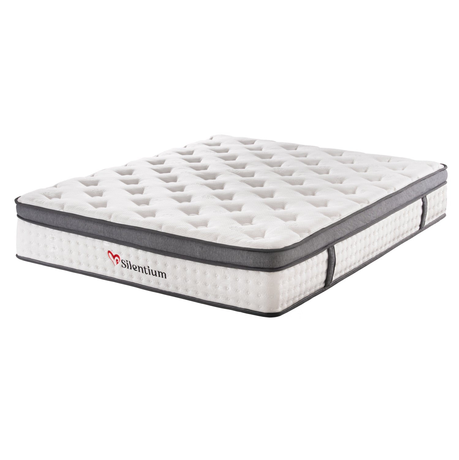 ΣΤΡΩΜΑ ΔΙΠΛΟ SILENTIUM HM749.06 POCKET SPRINGS--ΛΕΥΚΟ 160x200x30Υεκ.