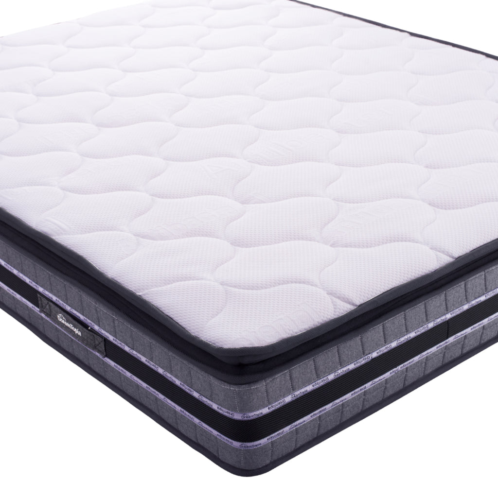 ΣΤΡΩΜΑ DREAMTOPIA FRANKLIN HM657.90-200 BONNELL SPRING ΜΕ ΑΝΩΣΤΡΩΜΑ 90x200x29Y εκ.