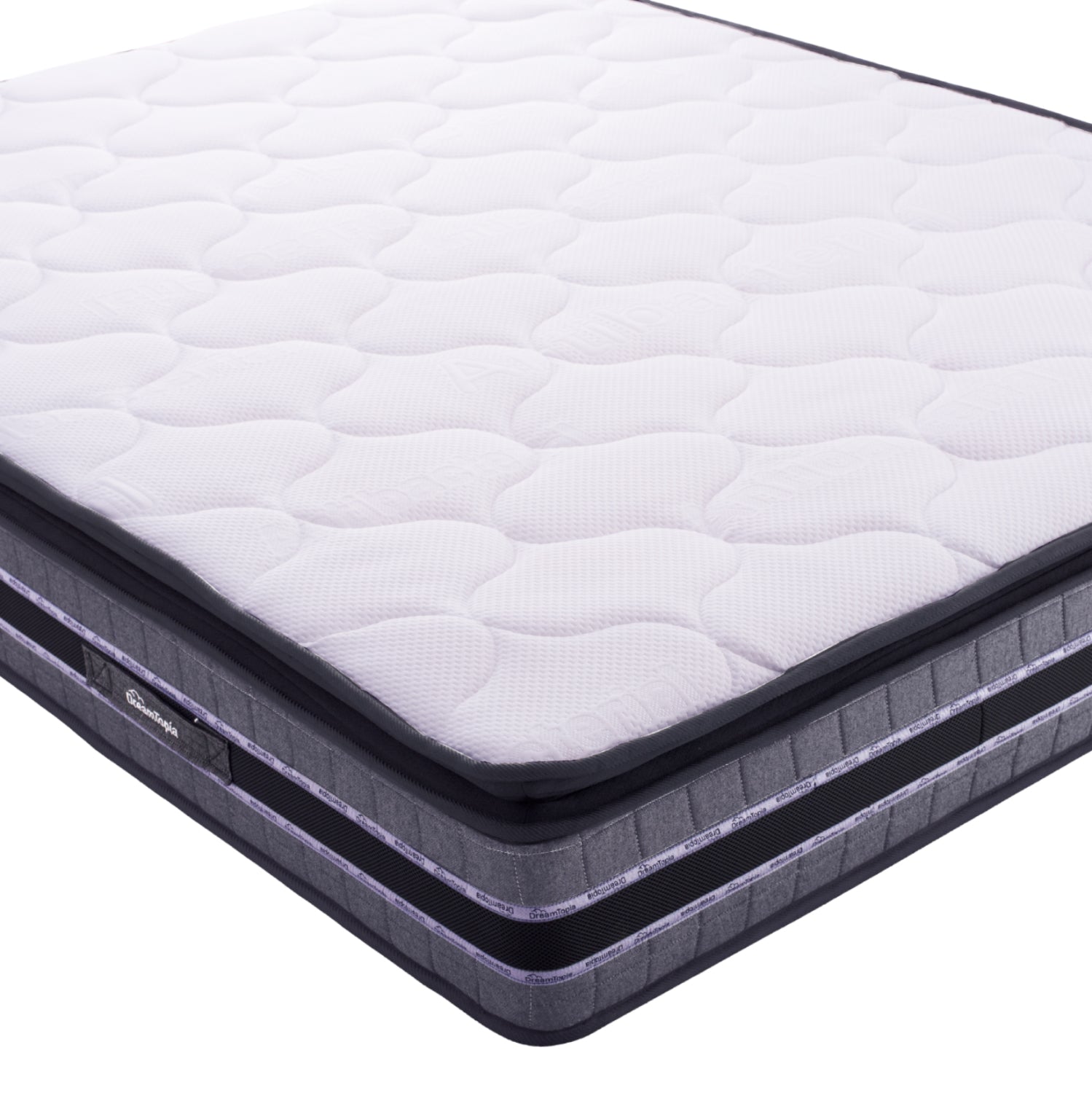 ΣΤΡΩΜΑ DREAMTOPIA FRANKLIN HM657.90-200 BONNELL SPRING ΜΕ ΑΝΩΣΤΡΩΜΑ 90x200x29Y εκ.