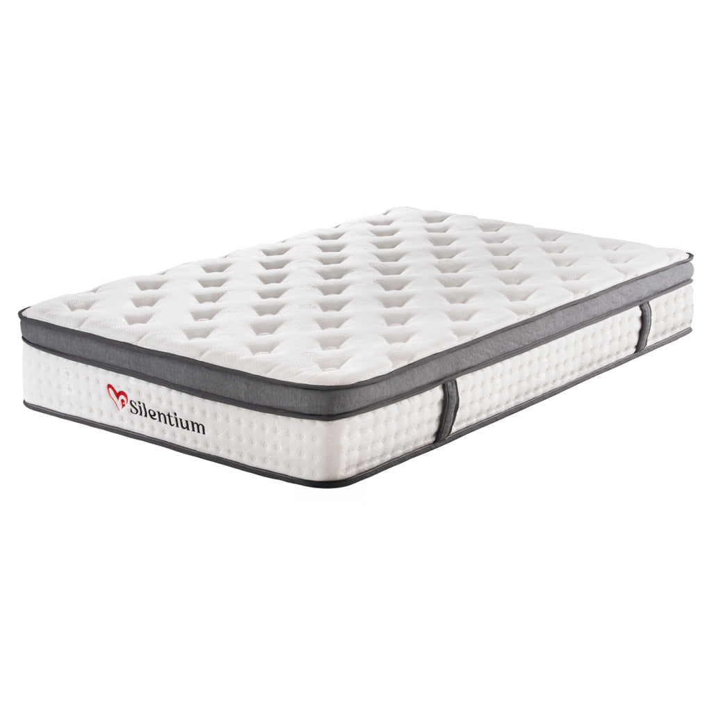ΣΤΡΩΜΑ ΗΜΙΔΙΠΛΟ SILENTIUM HM749.02 POCKET SPRINGS--ΛΕΥΚΟ 120x200x30Υεκ.