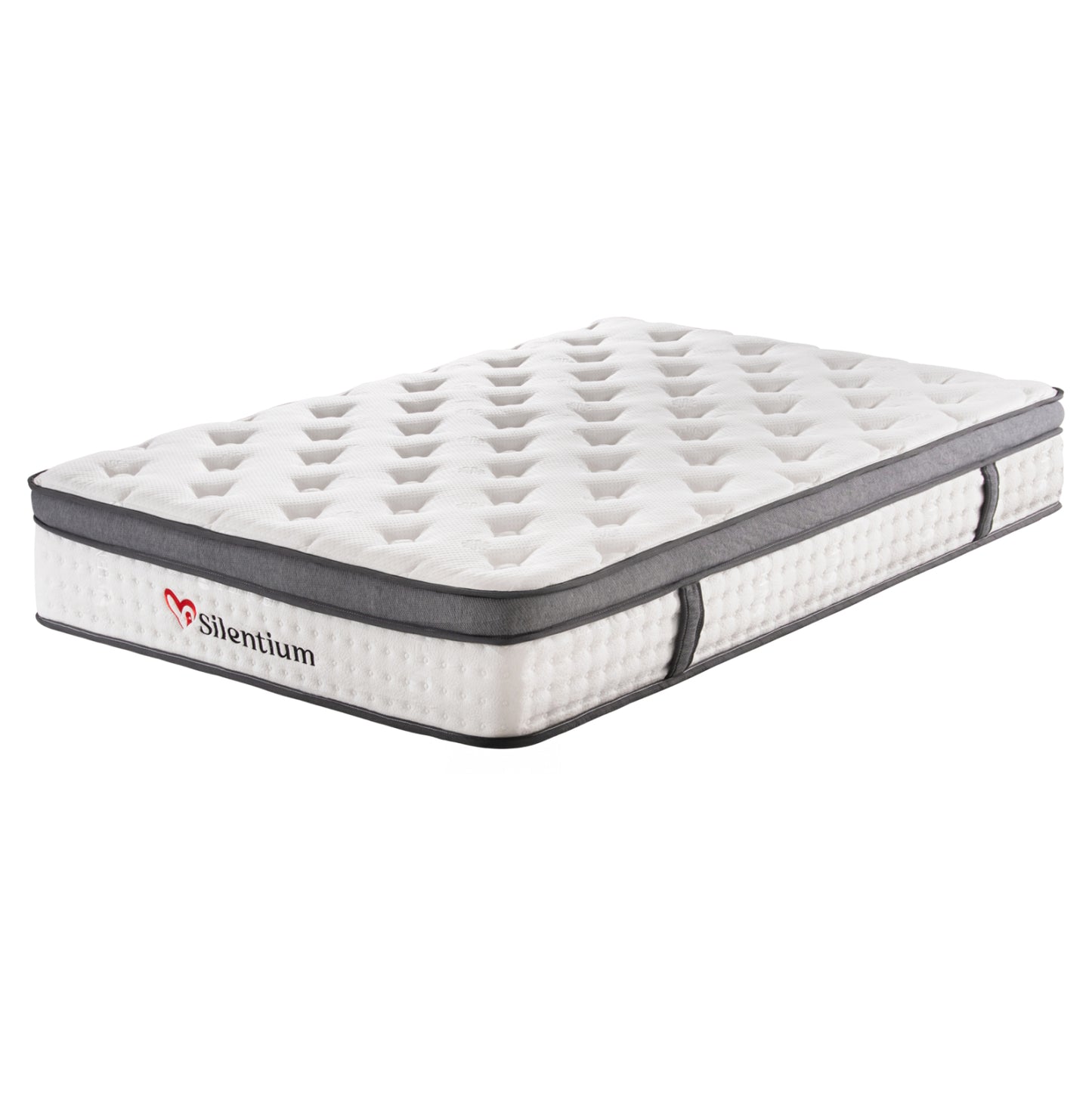 ΣΤΡΩΜΑ ΗΜΙΔΙΠΛΟ SILENTIUM HM749.02 POCKET SPRINGS--ΛΕΥΚΟ 120x200x30Υεκ.