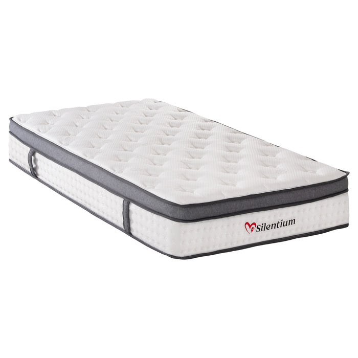 ΣΤΡΩΜΑ ΗΜΙΔΙΠΛΟ SILENTIUM HM749.02 POCKET SPRINGS--ΛΕΥΚΟ 120x200x30Υεκ.