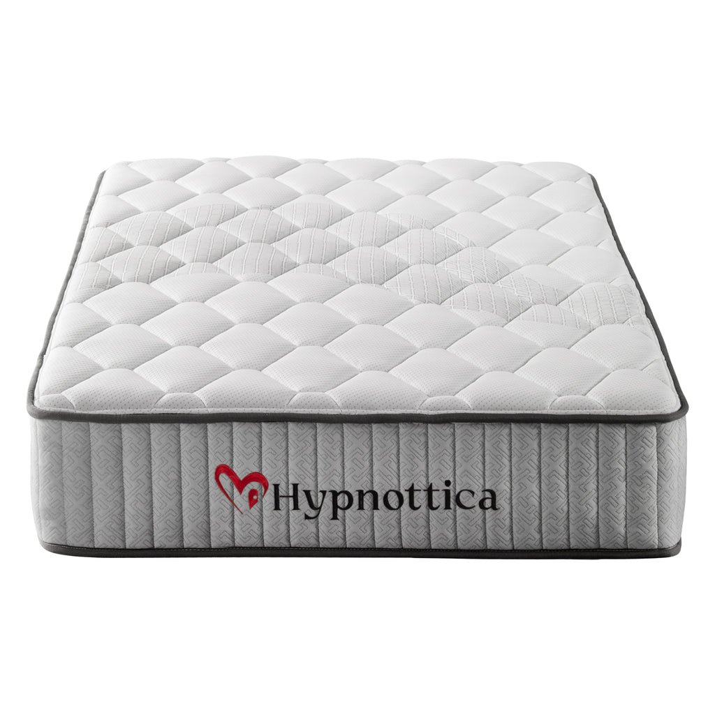 ΣΤΡΩΜΑ ΜΟΝΟ HYPNOTTICA HM748.01 POCKET SPRINGS--ΛΕΥΚΟ 90x190x25Υεκ.