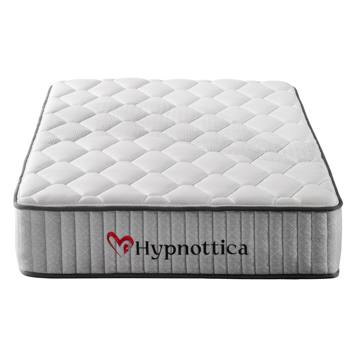 ΣΤΡΩΜΑ ΜΟΝΟ HYPNOTTICA HM748.01 POCKET SPRINGS--ΛΕΥΚΟ 90x190x25Υεκ.