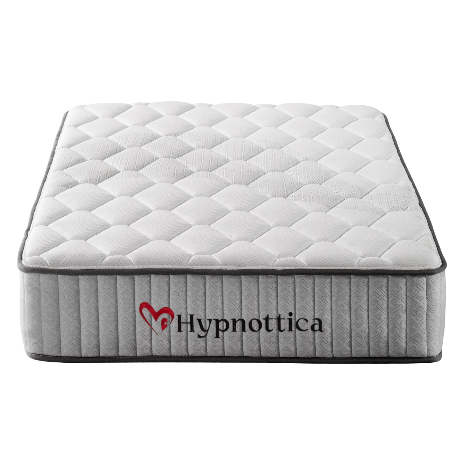 ΣΤΡΩΜΑ ΜΟΝΟ HYPNOTTICA HM748.01 POCKET SPRINGS--ΛΕΥΚΟ 90x190x25Υεκ.