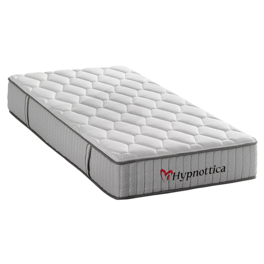 ΣΤΡΩΜΑ ΜΟΝΟ HYPNOTTICA HM748.01 POCKET SPRINGS--ΛΕΥΚΟ 90x190x25Υεκ.