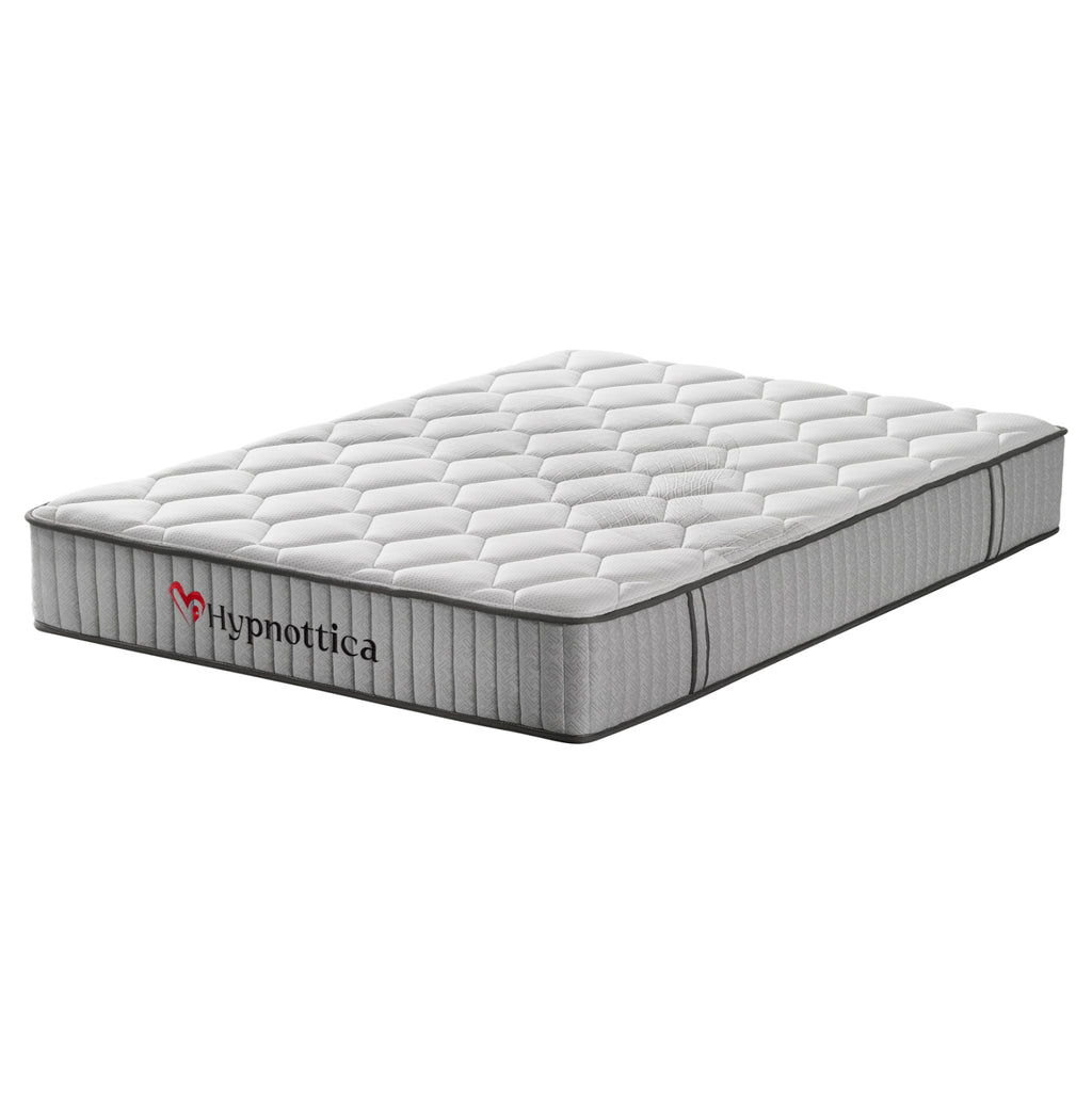 ΣΤΡΩΜΑ ΔΙΠΛΟ HYPNOTTICA HM748.06 POCKET SPRINGS--ΛΕΥΚΟ 160x200x25Υεκ.