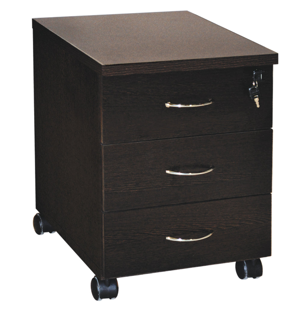 ΣΥΡΤΑΡΙΕΡΑ ΓΡΑΦΕΙΟΥ ΕΠΑΓΓΕΛΜΑΤΙΚΗ SIENNA HM2011.02 WENGE ΜΕ 3ΣΥΡΤΑΡΙΑ 38X48X53cm