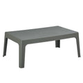 ΤΡΑΠΕΖΑΚΙ ΟΡΘΟΓΩΝΙΟ SLEEK HM6367.05 ΠΟΛΥΠΡΟΠΥΛΕΝΙΟ DARK OLIVE 105x64x40Υεκ.