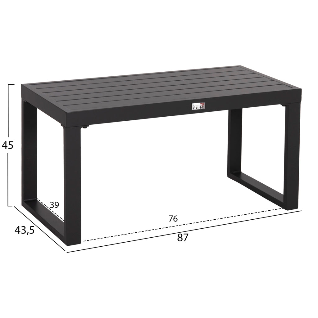 ΤΡΑΠΕΖΑΚΙ ΞΑΠΛΩΣΤΡΑΣ SENTRY HM6275.03 ΑΛΟΥΜΙΝΙΟ ΣΕ ΣΚΟΥΡΟ ΓΚΡΙ 87x43,5x45Υεκ.