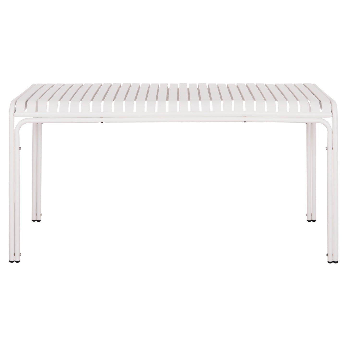 ΤΡΑΠΕΖΙ ΑΛΟΥΜΙΝΙΟΥ RACHEL HM6339.02 ΛΕΥΚΟ 150x80x75Υεκ.