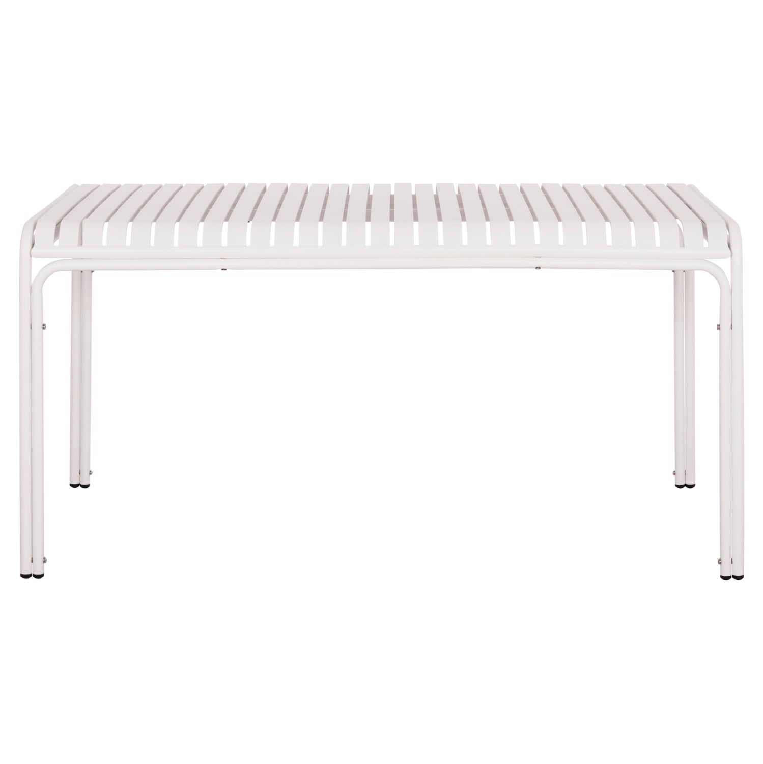 ΤΡΑΠΕΖΙ ΑΛΟΥΜΙΝΙΟΥ RACHEL HM6339.02 ΛΕΥΚΟ 150x80x75Υεκ.