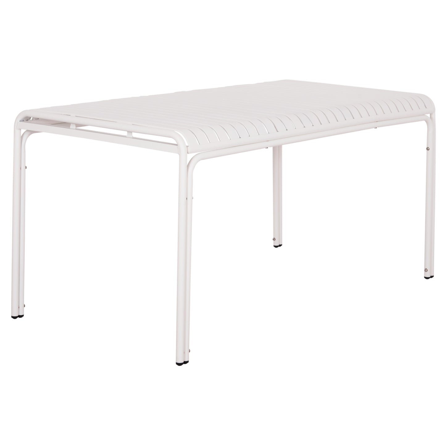 ΤΡΑΠΕΖΙ ΑΛΟΥΜΙΝΙΟΥ RACHEL HM6339.02 ΛΕΥΚΟ 150x80x75Υεκ.
